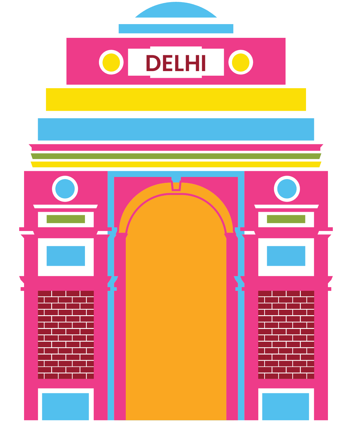 Delhi inspired India Gate